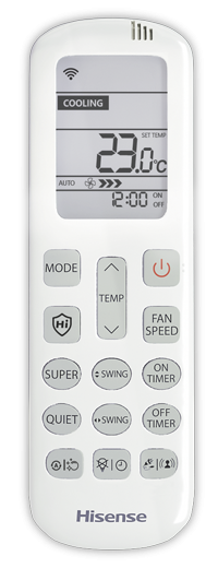 Сплит-система Hisense AS-07UW4RYRKB00G/AS-07UW4RYRKB00W Zoom DC Inverter Wi-Fi