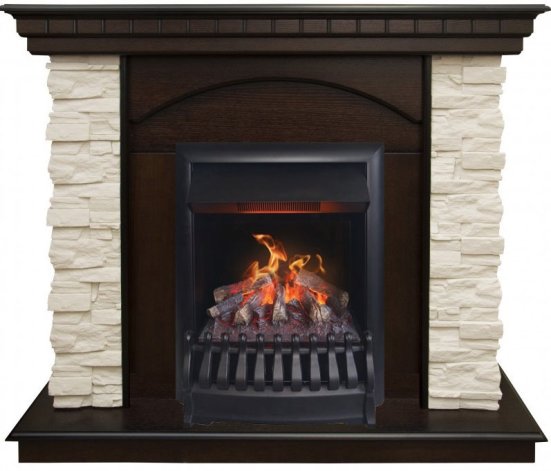 Каминокомплект RealFlame Elford STD/EUG/25&#039;5/HL AO с очагом 3D Oregan