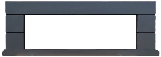 Портал Interflame Норд под очаг FreeSpace 60 LED FX QZ графит