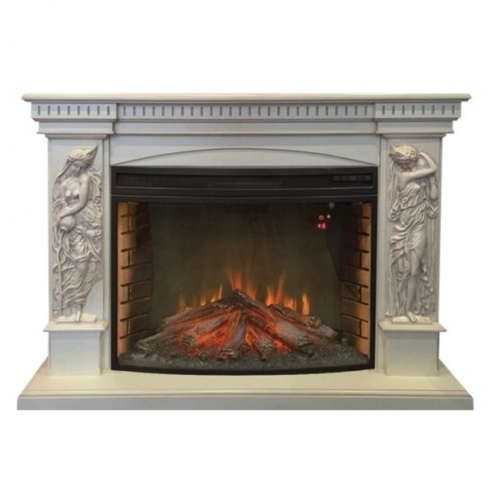 Каминокомплект RealFlame Diva 33 WT с очагом Firespace 33 S IR