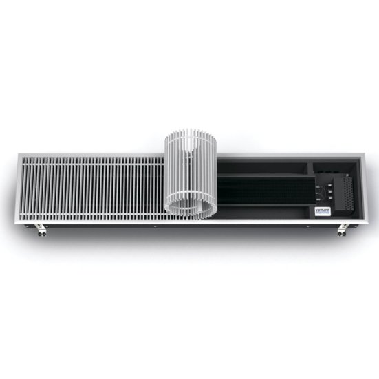 Внутрипольный конвектор Varmann Qtherm Electro QE 230.110.1750 RR U EV1