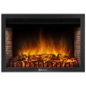 Каминокомплект Firelight Bricks 30 с очагом Electrolux EFP/P-3020LS камень белый/белая эмаль