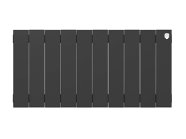 Биметаллический радиатор отопления Royal Thermo PianoForte 300 10 секций Noir Sable