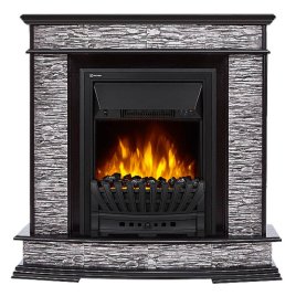 Каминокомплект Firelight Scala Classic с очагом Electrolux EFP/P-1020LS сланец скалистый серый/шпон венге