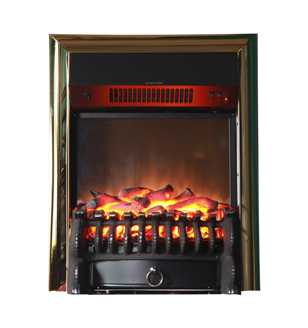 Каминокомплект Interflame Берта Люкс с очагом Fobos FX M Brass венге