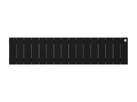 Биметаллический радиатор отопления Royal Thermo PianoForte 200 16 секций Noir Sable