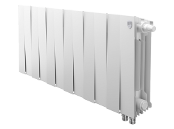 Биметаллический радиатор отопления Royal Thermo PianoForte 300 12 секций Bianco Traffico VDR