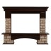 Портал Firelight Forte Wood 30 камень коричневый/шпон темный дуб