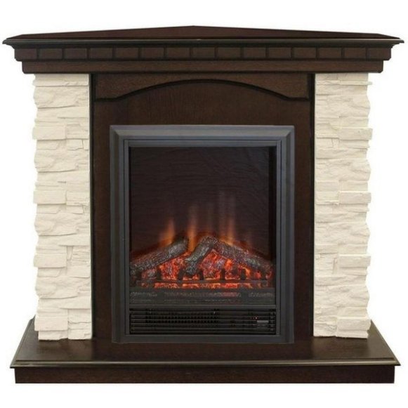 Каминокомплект RealFlame Elford Corner STD/EUG/25&#039;5/HL AO с очагом Eugene
