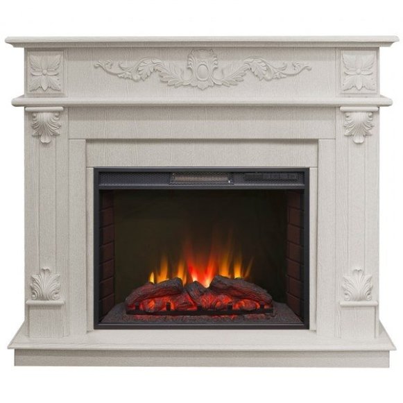 Каминокомплект RealFlame Philadelphia 25,5/26 WT с очагом Sparta 25,5 LED