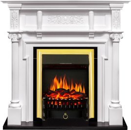 Каминокомплект Royal Flame Oxford c очагом Fobos FX Brass